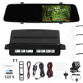 Shinysix Dash Camera,Dash Camera Dual Camera 4.3 4 Reverse Radars Rear Dual Camera Reverse Radars Rear 1080P DVR Dash Inch Screen Support Camera 4.3 Inch 4.3 Inch Screen Reco Dash Cam Rear