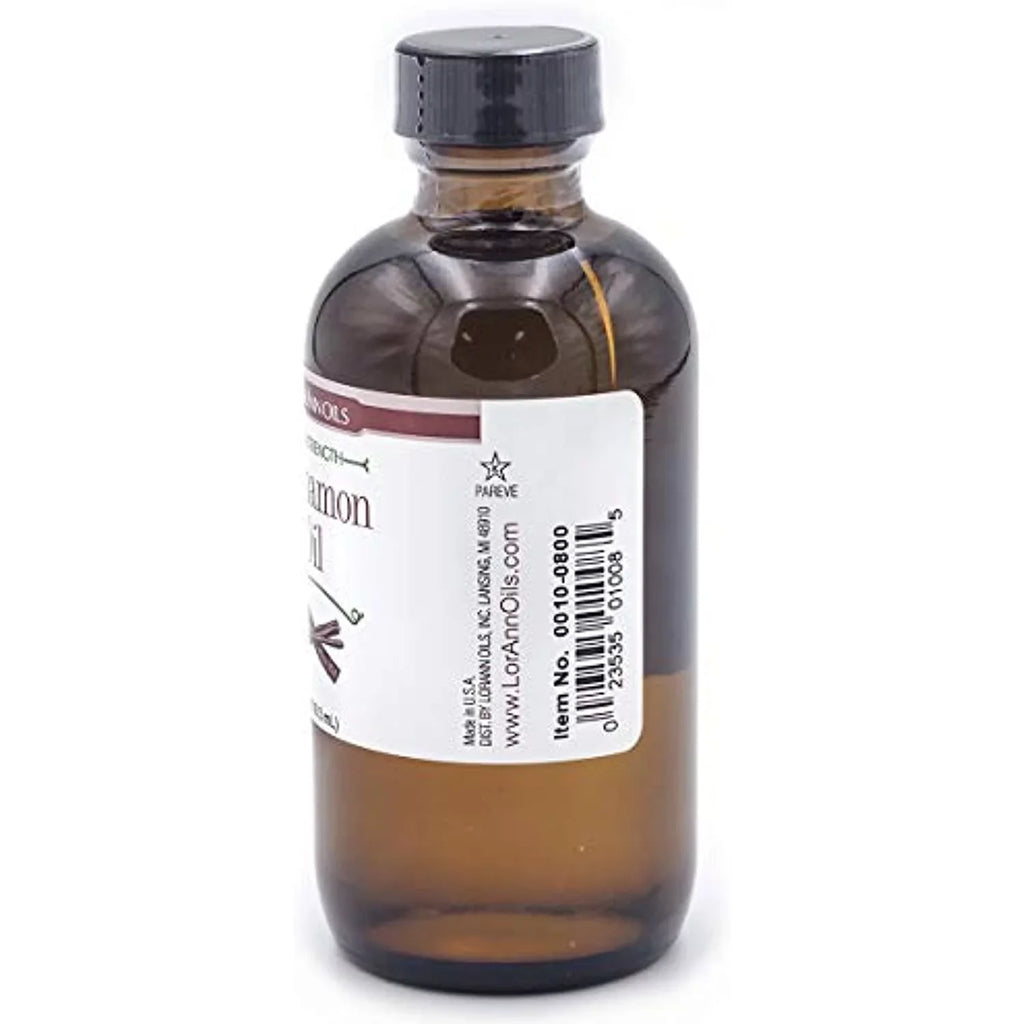 Lorann Cinnamon Oil Ss Flavor, 4 Ounce Bottle