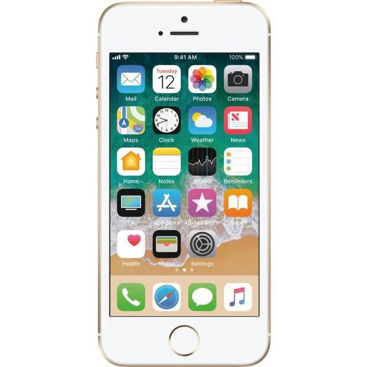Renewed Apple iPhone SE (1st Gen) A1662 (AT&T Only) 16GB Gold (Refurbished)