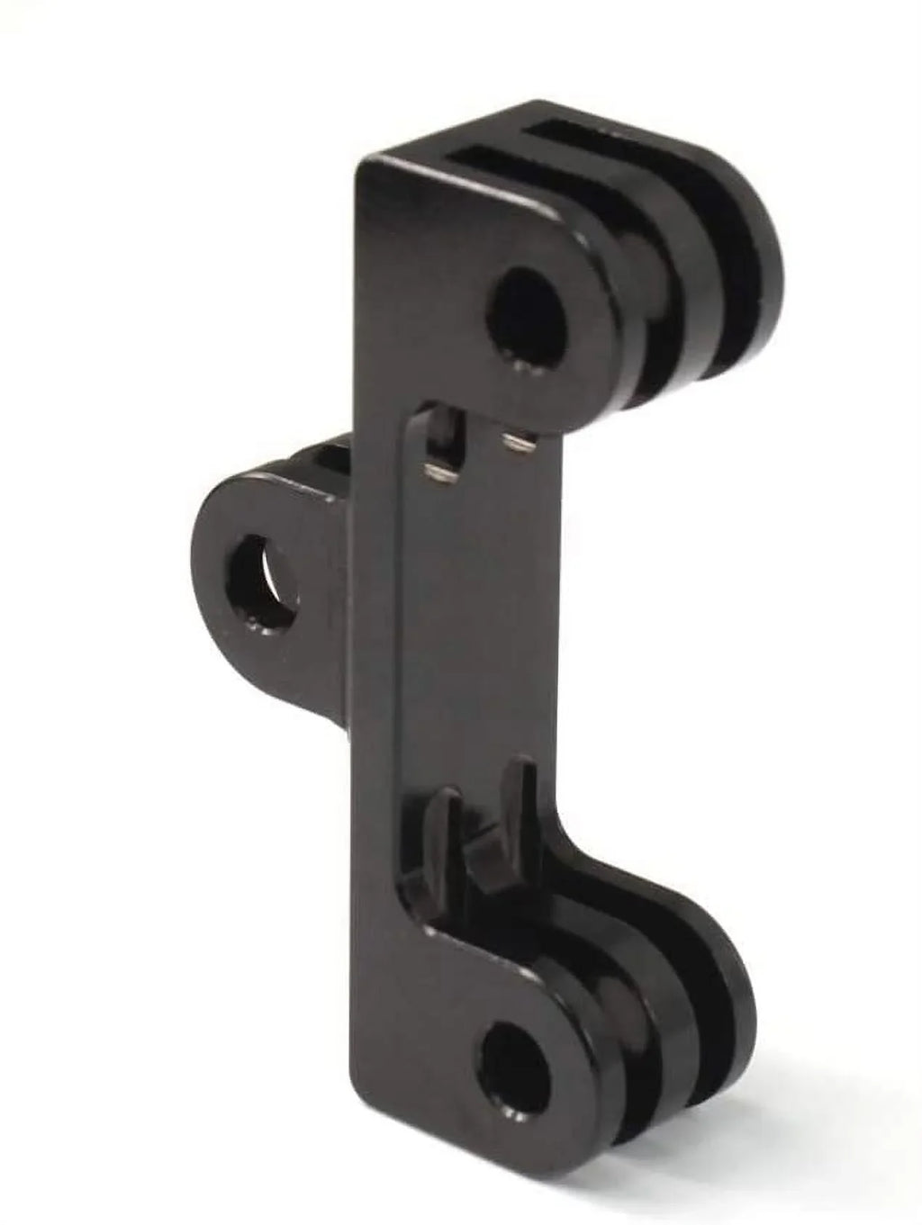 Aluminum Dual Twin Mount Adapter for GoPro Hero 9/8/7/(2018)/6/5/4 Black,Hero 3+,DJI Osmo Action,AKASO/Campark/YI