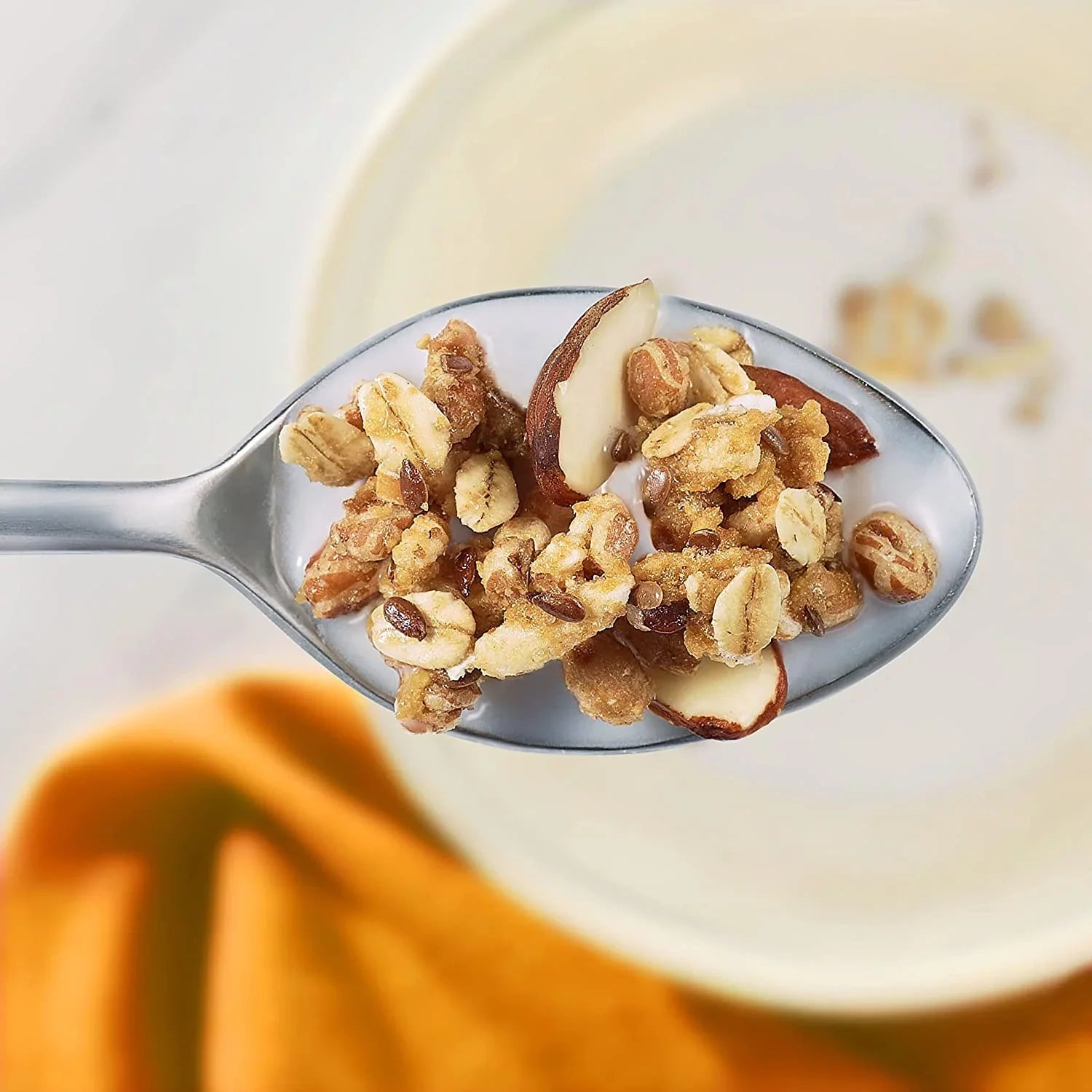 Kashi GoLean Crunch Honey Almond Flax Cereal 14 oz Pack of 2