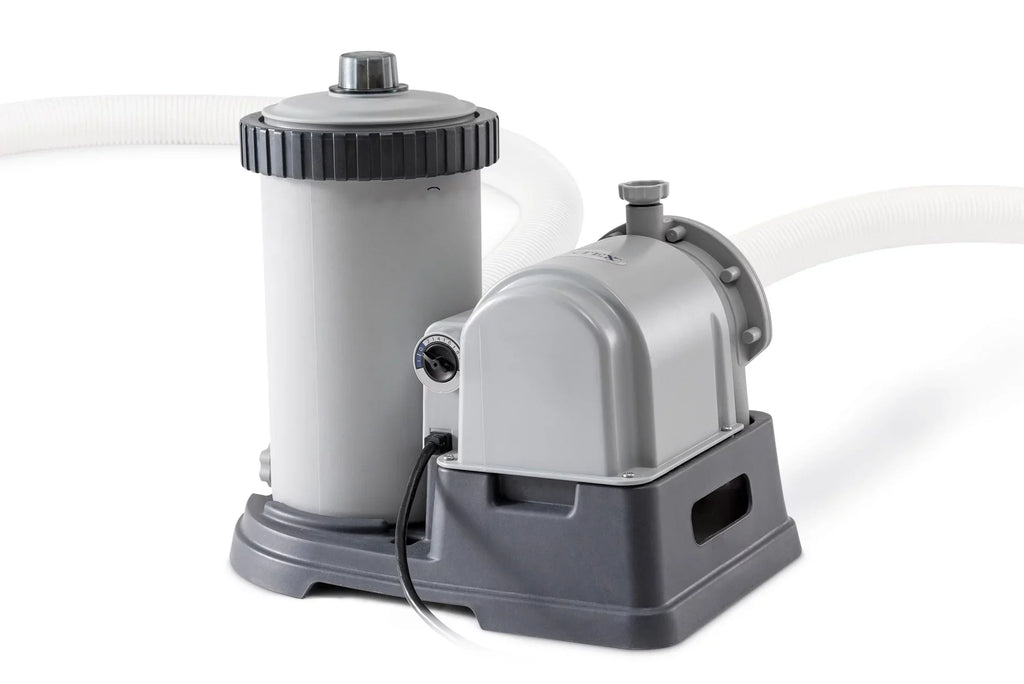 Intex Krystal Clear Cartridge Filter Pump for Above Ground Pools, 2500 GPH Pu...
