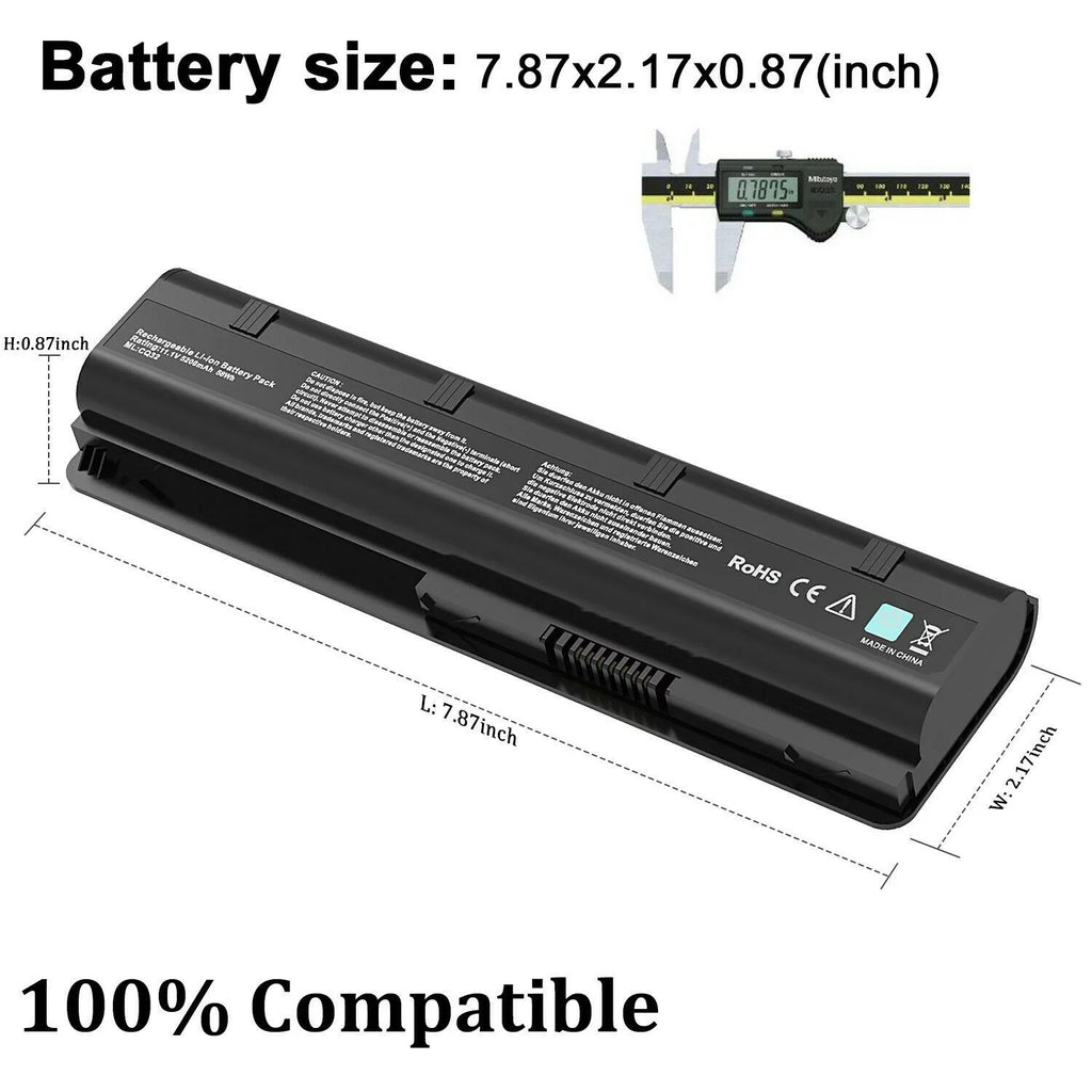 Replace Battery For HP 593550-001 593562-001 Pavilion G7 G6 G4 DM4 HSTNN-LB0W