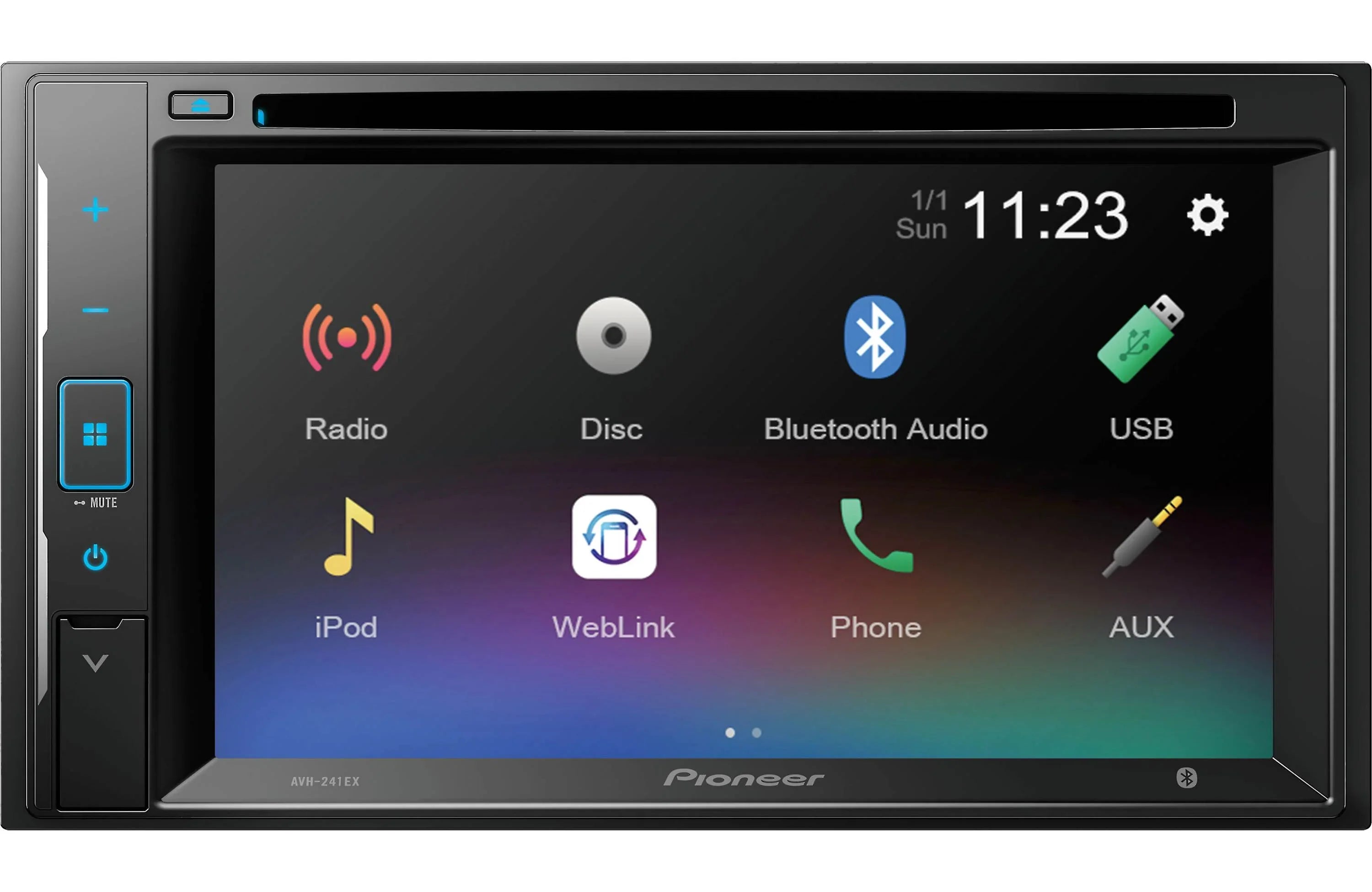 Pioneer AVH-240EX Double DIN DVD Camera Dash install Kit for 2007-2014 Ford ExpeditionPioneer AVH-240EX Double DIN DVD Camera Dash install Kit for 2007-2014 Ford Expedition