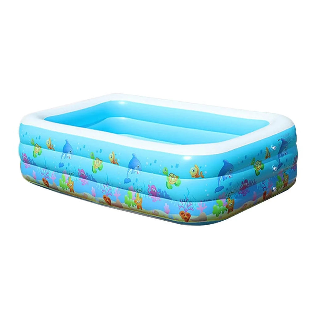 moobody Portable Swimming Pool Inflatable Swimming Pool Basin Kid Bathtub