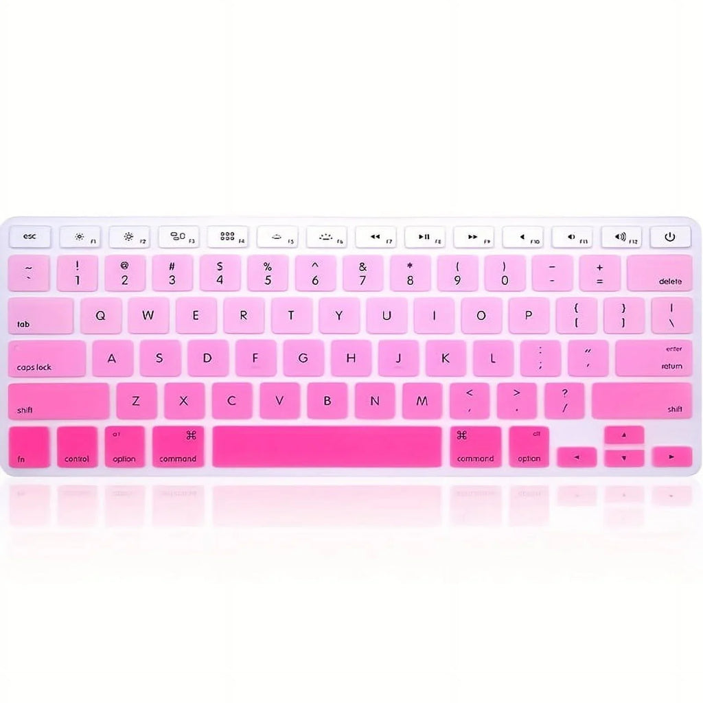 Silicone Keyboard Cover Skin For MacBook Air 13 Inch A1466 A1369(Release 2010-2017)& MacBook Pro 13" 15" 17" (2019 Or Older Version,with/Without Retina Panel)