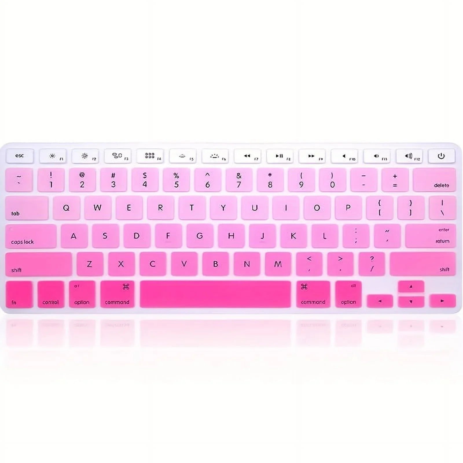 Silicone Keyboard Cover Skin For MacBook Air 13 Inch A1466 A1369(Release 2010-2017)& MacBook Pro 13" 15" 17" (2019 Or Older Version,with/Without Retina Panel)