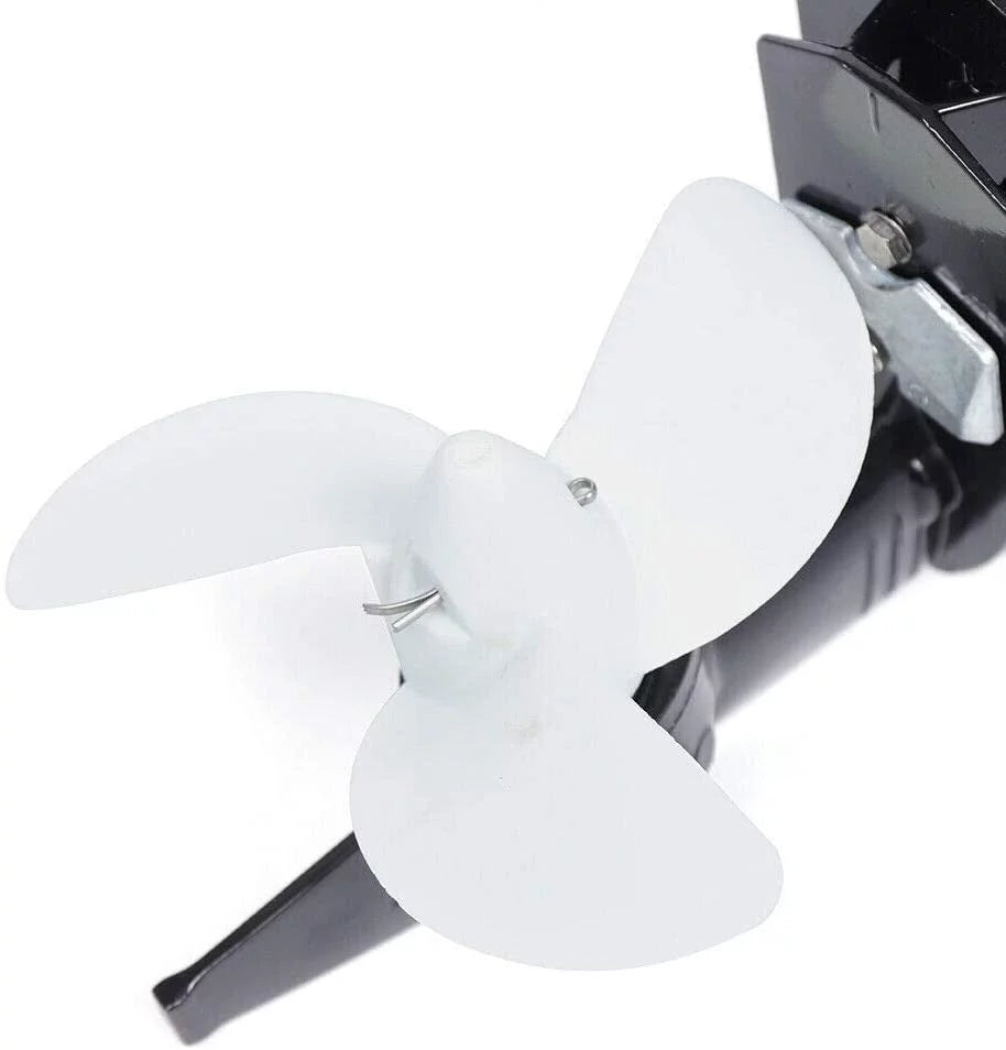 Miumaeov 4HP 1000W Electric Outboard Motor, Boat Engine Heavy Duty Outboard Trolling Motor Propeller Electric Start Marine Trolley Driver Brushless Motor Propeller