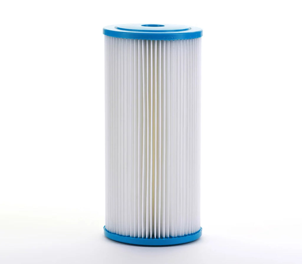 SPC-45-1030 R30-BB & RS6 Compatible Sediment Pleated Water Filter Washable Reusable 4.5 x 10 - 30 micron (6 Pack)