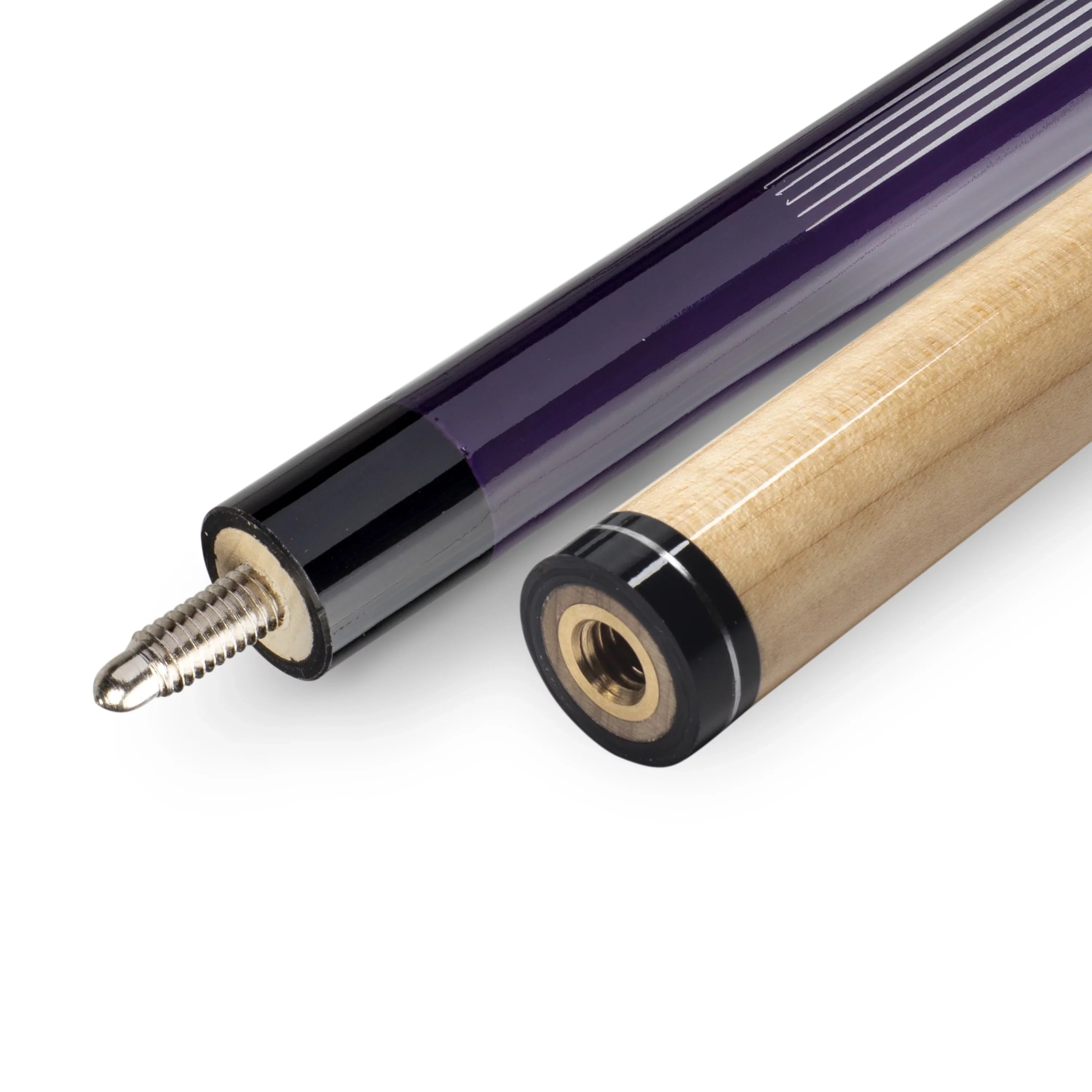 Viper Sure Grip Pro 58" Billiard/Pool Cue, 2 Piece, Purple, 19 Ounce