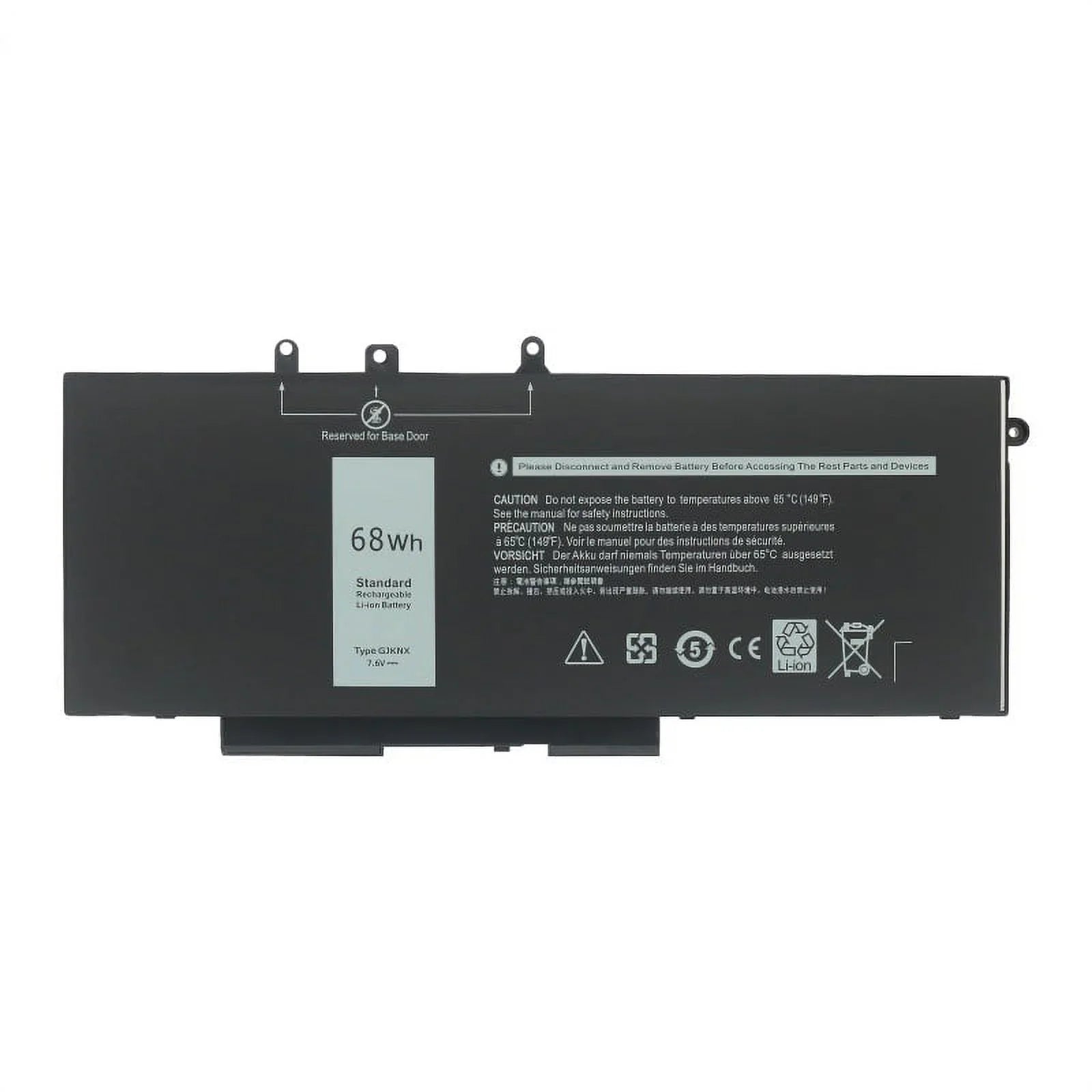✅GJKNX Portable PC Battery For Dell Edition 5480 5580 5280 5490 5491 5580 5590 5591