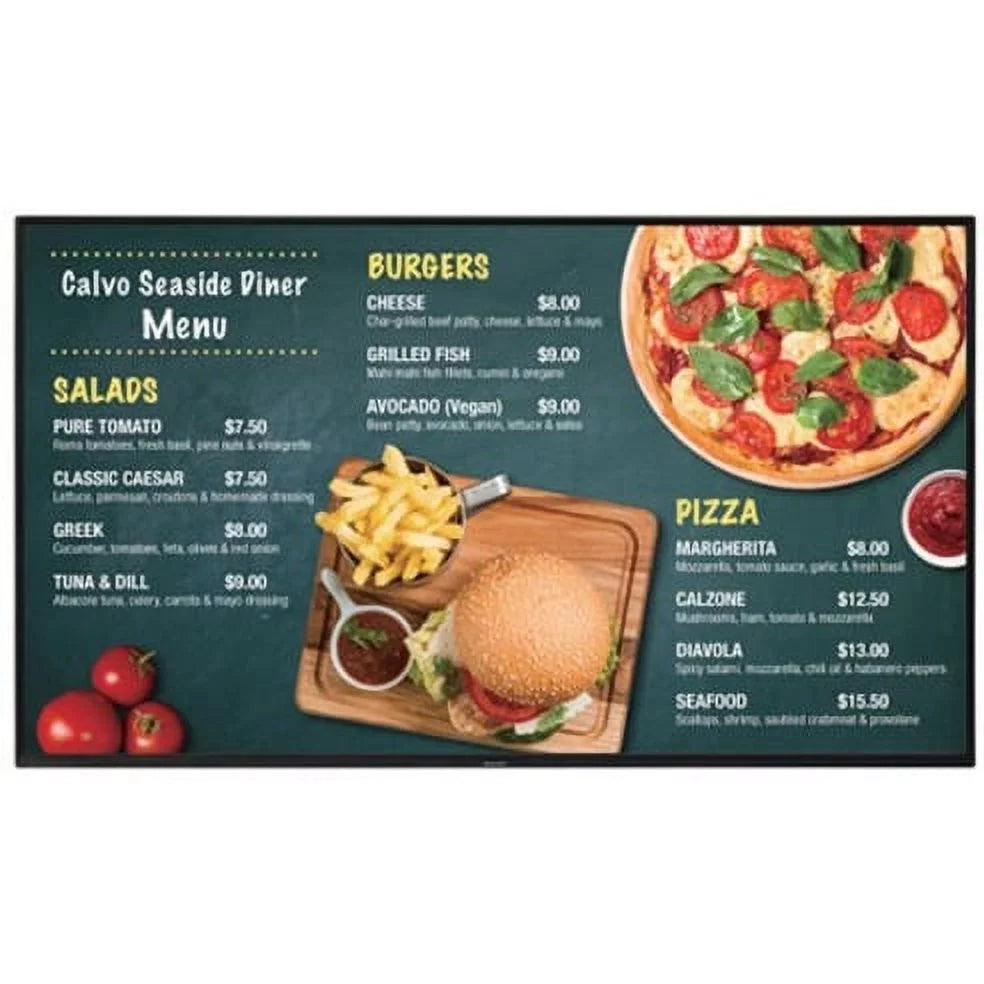 Sharp 4T-B60CJ1U Class 60.1" Viewable LED Monitor - 4K 4T-B Series