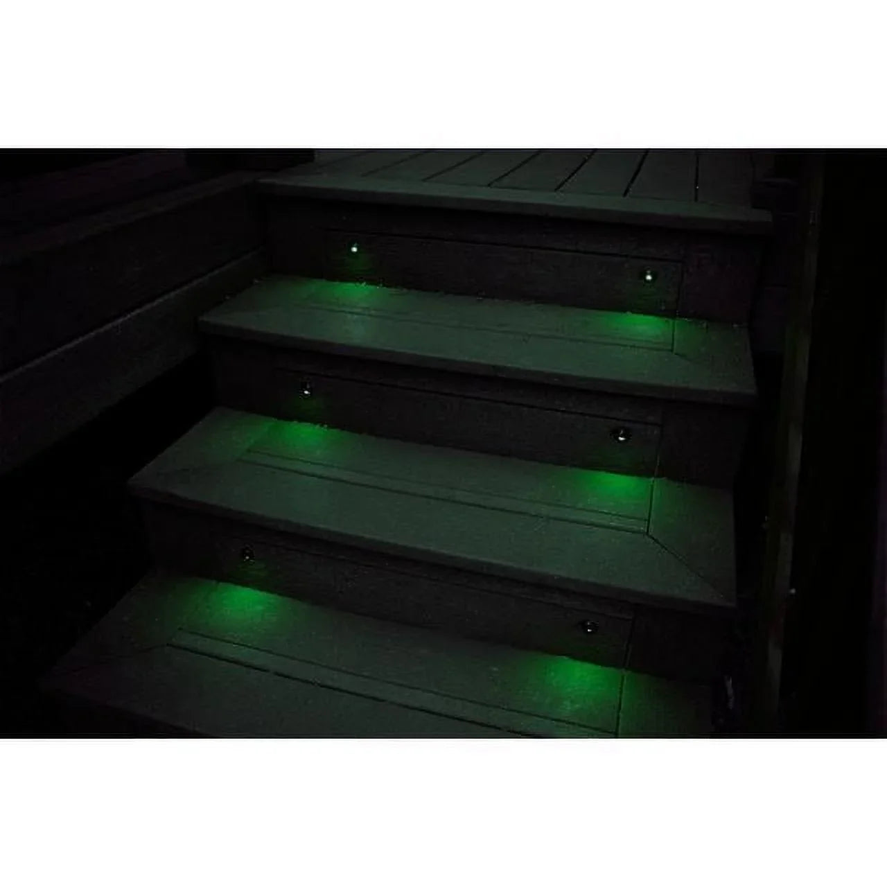 Race Sport MSDLSSRGB - NEW - Marine 5050 LED Deck Lighting Beveled Downward pitch technology - Stainless Steel RGB Multi-Color - Compatible with HydroBLAST Controllers