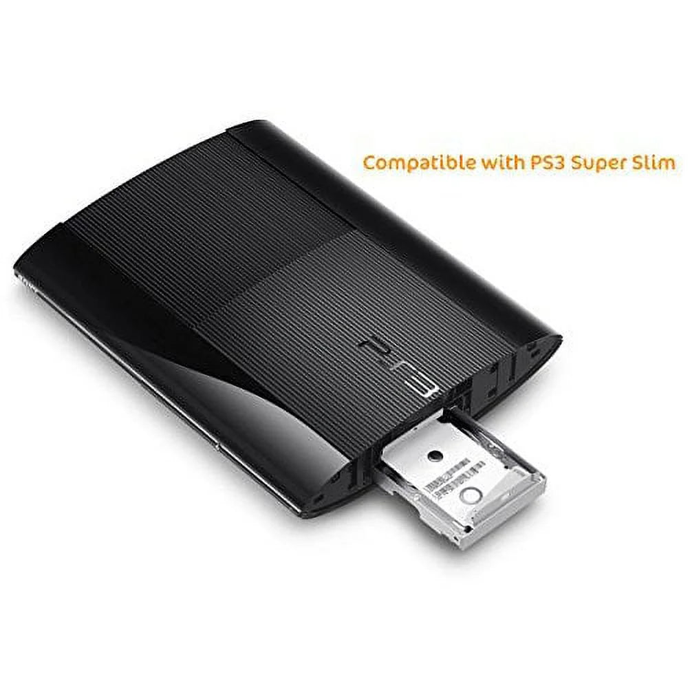 Renewed Sony PlayStation 3 PS3 120GB Hard Drive Kit With Mounting Bracket Caddy Cradle Super Slim (Refurbished)