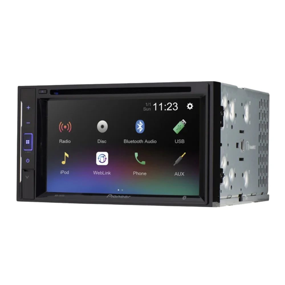 KIT470 Bundle with Pioneer Multimedia DVD Car Stereo and Installation Kit - for 2003-2005 Nissan 350Z /Bluetooth Touchscreen Radio - Backup Camera, Double Din Mounting Kit