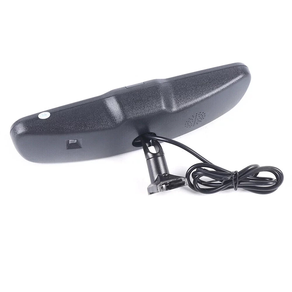 Miumaeov 4.3'' Electronic Car Rear View TFT LCD Mirror Monitor with Bracket For Backup Camera Parking Reverse