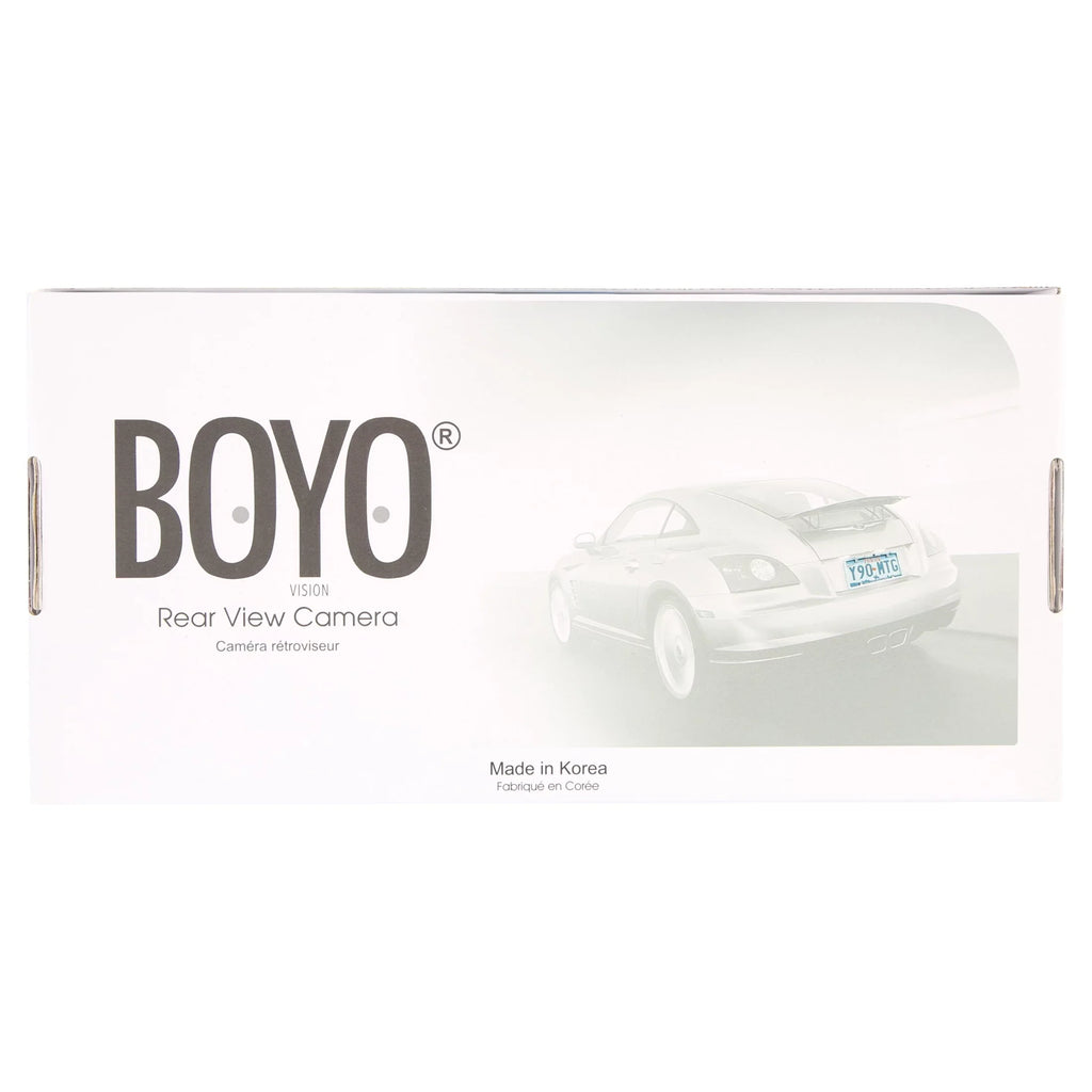 BOYO VTL275HD - Ultra Slim Full-Frame License Plate HD Backup Camera (Chrome)