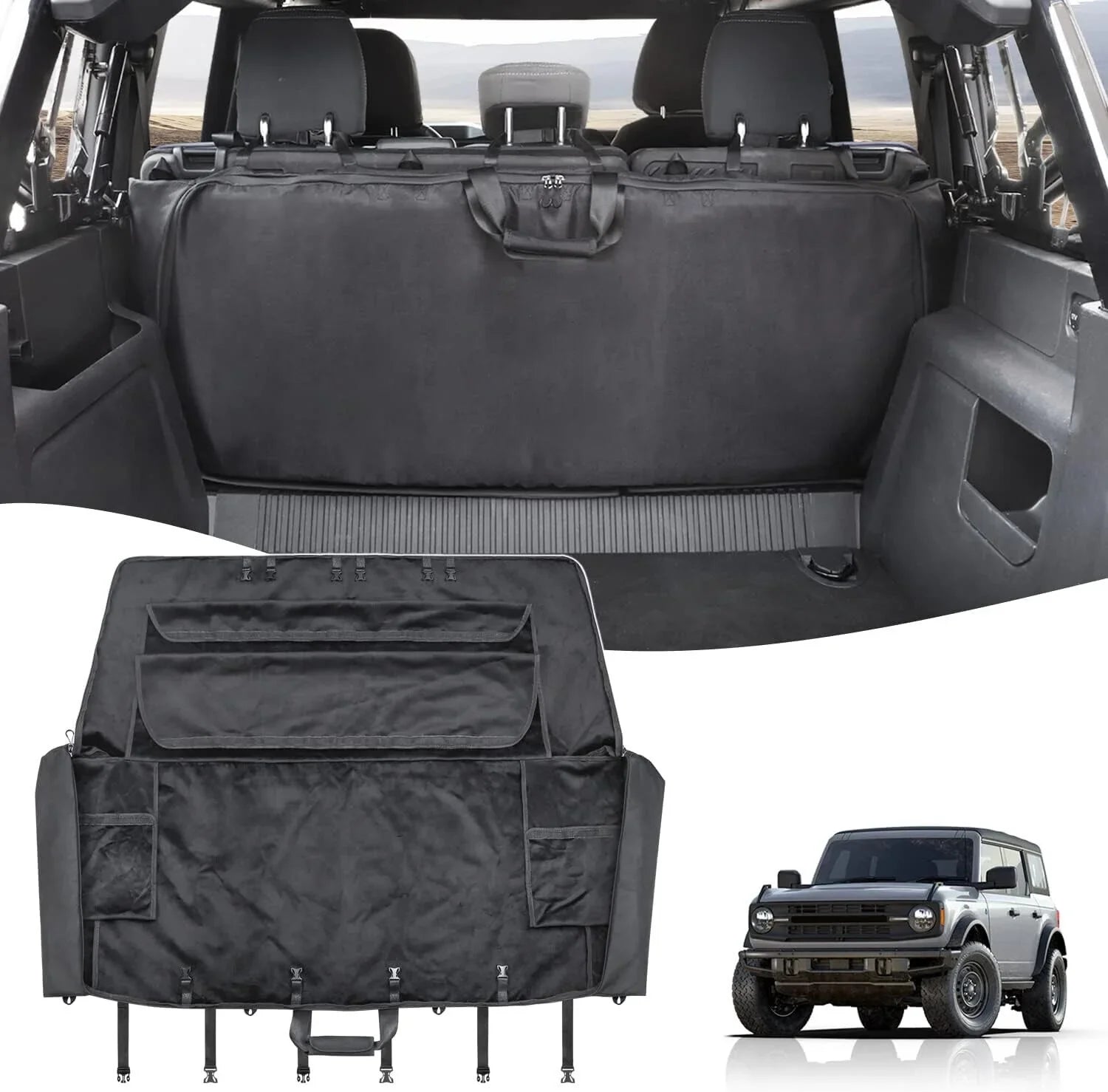 Soft Top Window Storage Bag For Ford Bronco Accessories 2021-2022 FAST SHIPPING