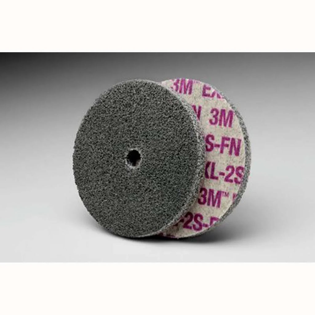 Scotch-Brite EXL Unitized Wheel, 6 in x 1/2 in x 5/8 in 2S FIN