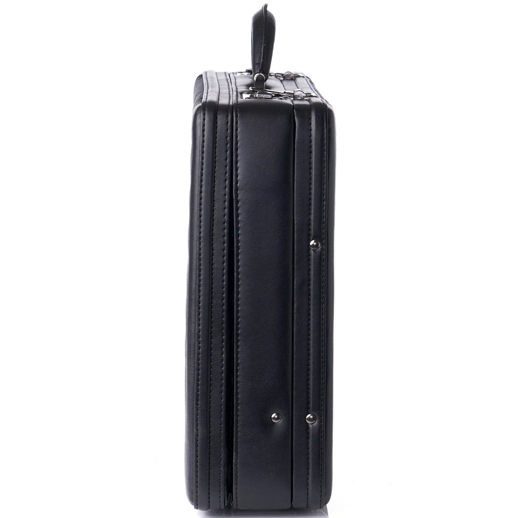 Alpine Swiss Expandable Attache Case Dual Combination Lock Hard Side Briefcase
