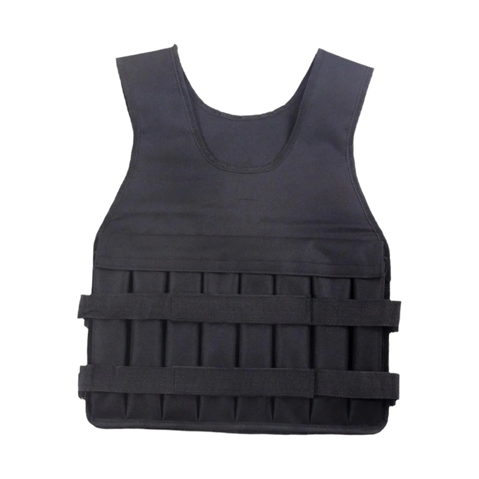 AMLESO Loading Vest Exercise Jacket for Boxing Running Gym Fitness 8 Pockets Exercise Slim Design Strength Training Body Weight Vest
