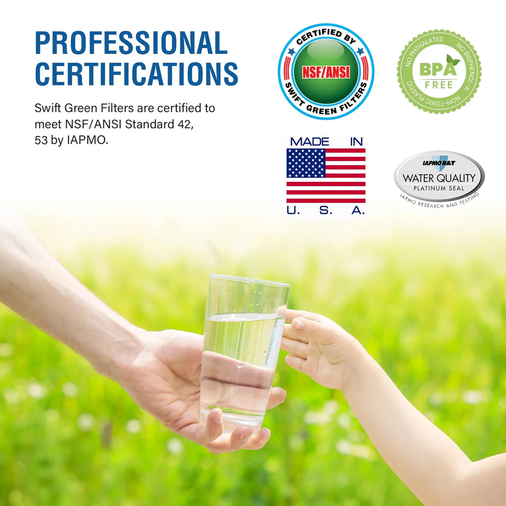 Swift Green Filters SGF-8812ELX Compatible Commercial Water Filter for CFS8812-ELX, 5601205, BEVGUARD BGC-3200, CELFXL-1M , Made in USA (Pack of 2)