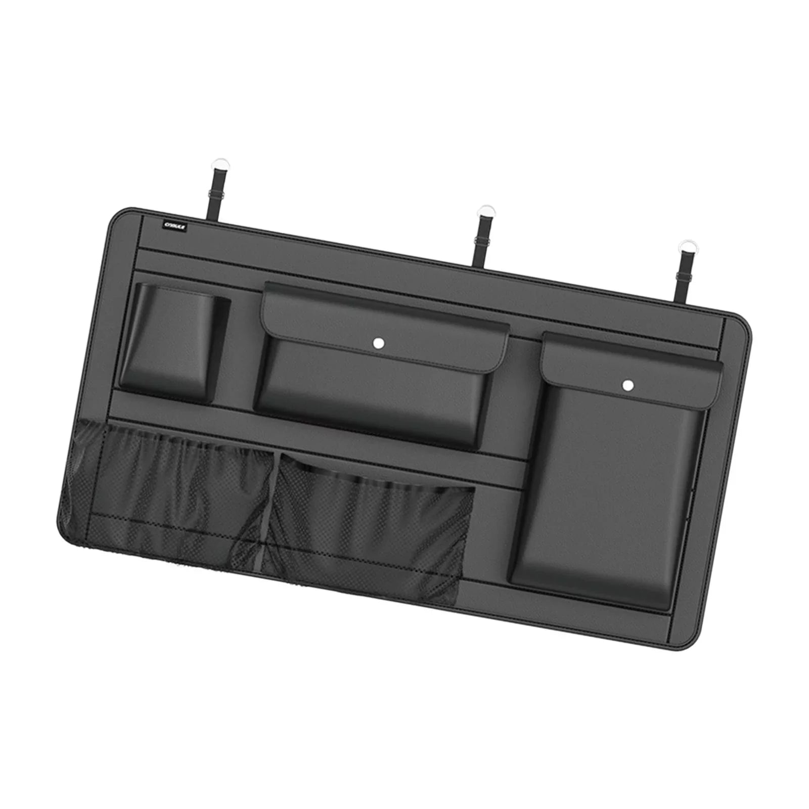 Car Back Seat Trunk Hanging Organizer 90cmx45cm Saving Space Easily Install Durable with Multiple Pockets for SUV Truck