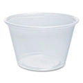 Dart 400PC Conex Complements 4 oz. Polypropylene Portion Containers - Clear (2500/Carton)]
