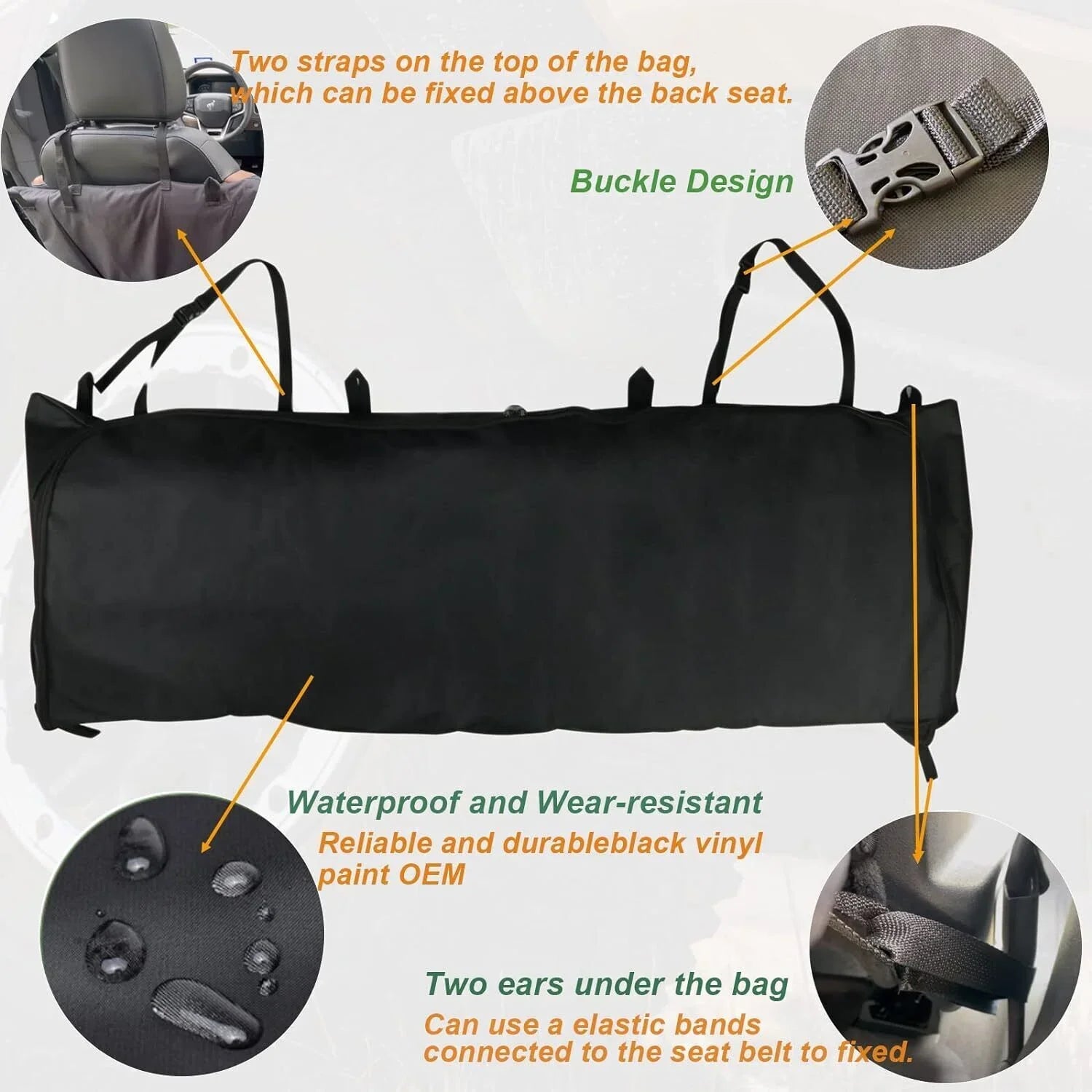 Soft Top Window Storage Bag For Ford Bronco Accessories 2021-2022 FAST SHIPPING