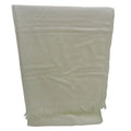 Pre-Owned Hermes HERMES New Libris Stole Yvoire White H262494S Women's (Like New)