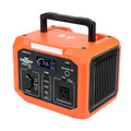 EXCITED WORK Portable Power Station 350W (500W Surge),299.5Wh/83200mAh Backup Lithium Battery with 110V AC Outlet and Wireless Charger,Solar Generator for Outdoor Camping,RV Travel and Home Emergenc