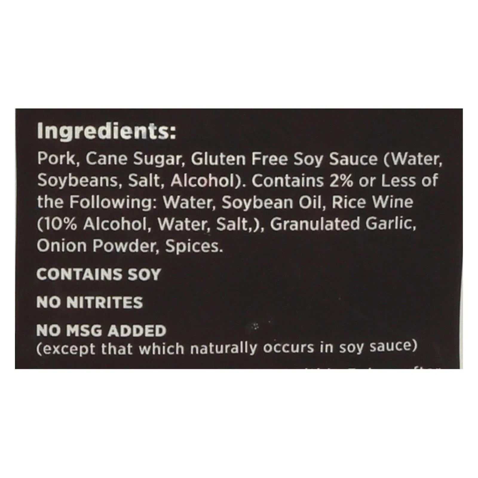Krave Pork Jerky - Grilled Sweet Teriyaki - Case of 8 - 2.7 oz