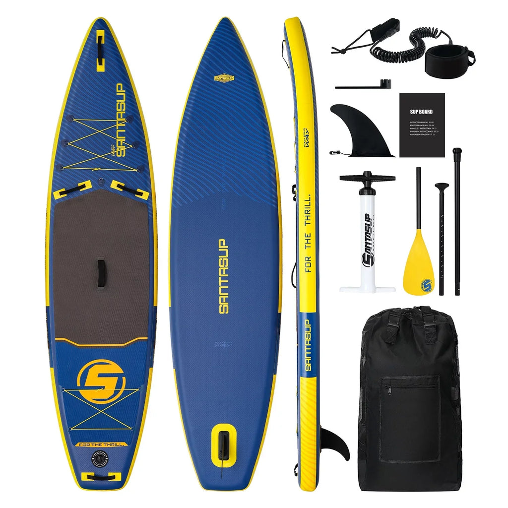 Inflatable Stand Up Paddle Board Complete with High-Quality SUP Accessories