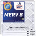Filter King 28x53.5x1 Air Filter | 4-PACK | MERV 8 HVAC Pleated A/C Furnace Filters | MADE IN USA | Actual Size: 28 x 53.5 x .75"