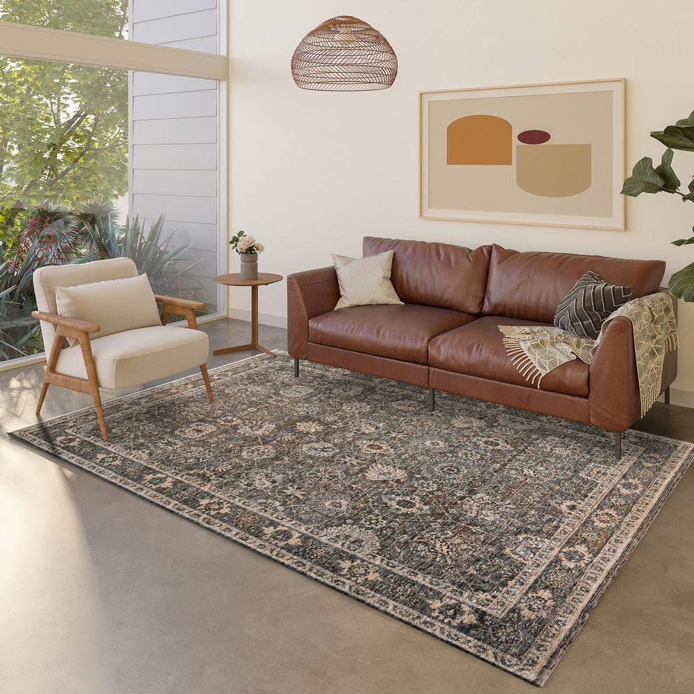 Dalyn Rugs Yarra YA5 Pewter 5' x 7'10" Rug