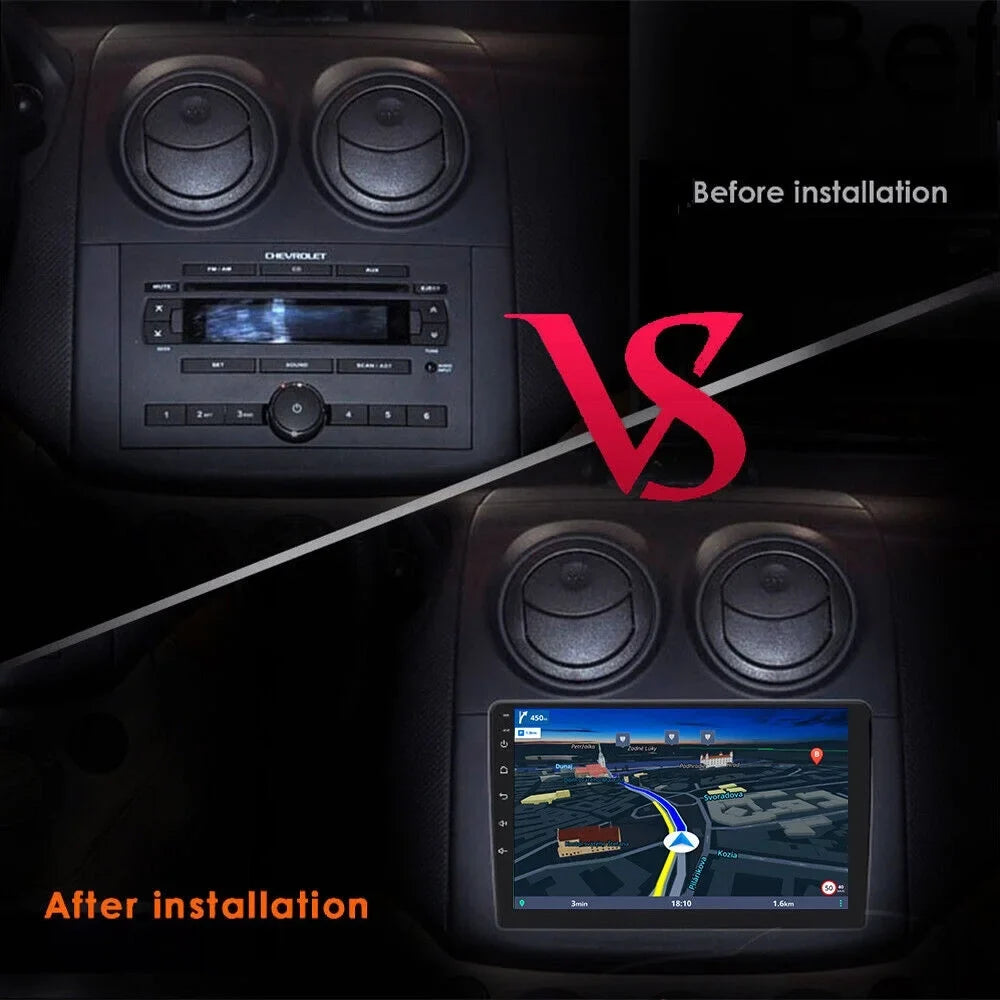 For GMC Yukon Chevy Tahoe Suburban Android 12 Octa Core 4GB RAM Apple Carplay Car Stereo AM FM Radio GPS Weather