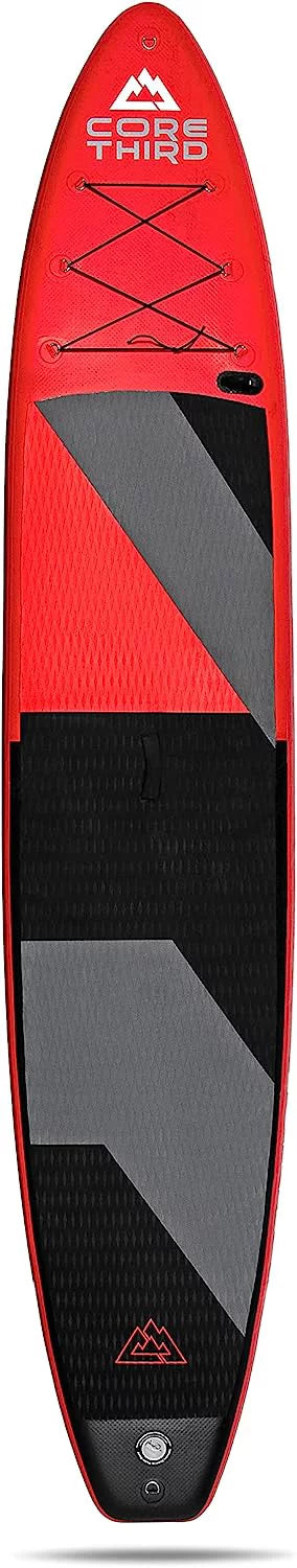Core Third Tahoe 13'6" Inflatable Paddle Board for Beaches and Lakes with Complete SUP Kit