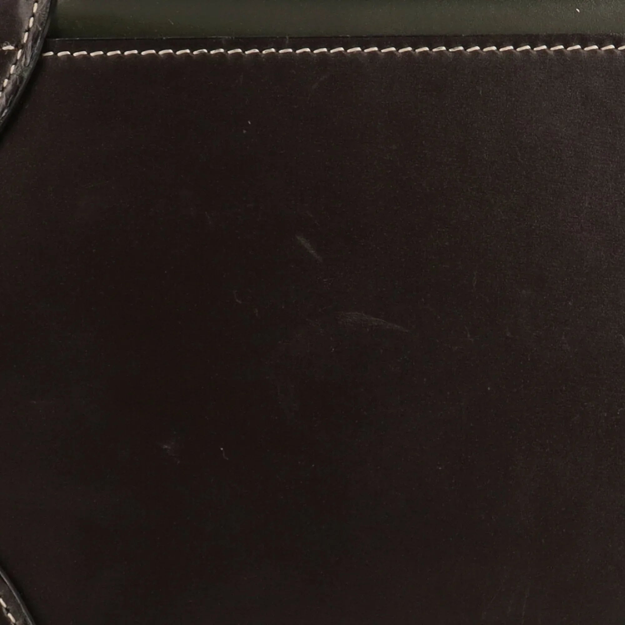 Pre-Owned Celine CELINE Micro Shopper Luggage Handbag Calf Ladies (Good)