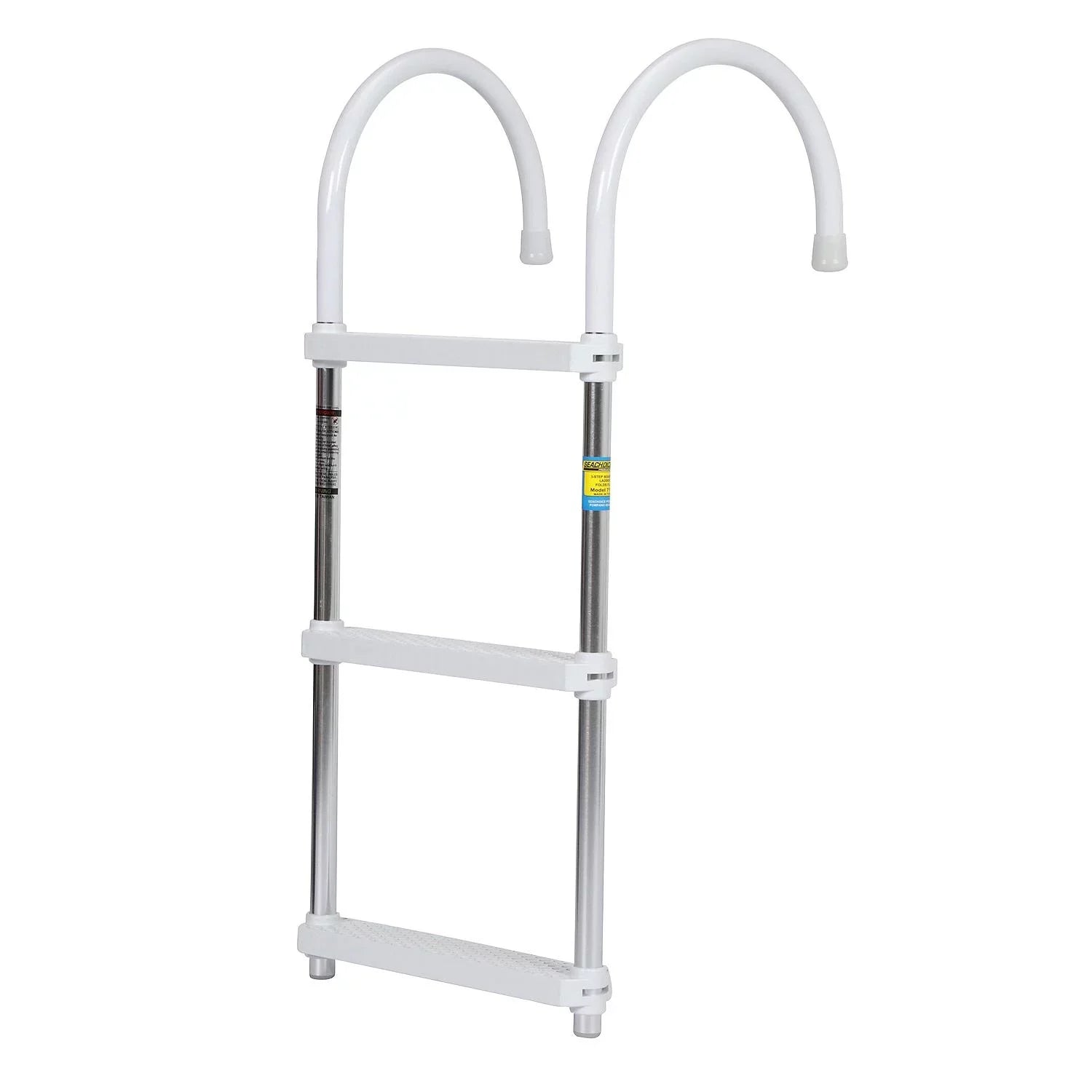 Seachoice Aluminum Boarding Ladder, 3 Steps, 15 In. Wide X 36 In. Tall