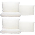 6-Pack Replacement Holmes HM3656BF Humidifier Filter - Compatible Holmes HWF75, HWF72 Air Filter