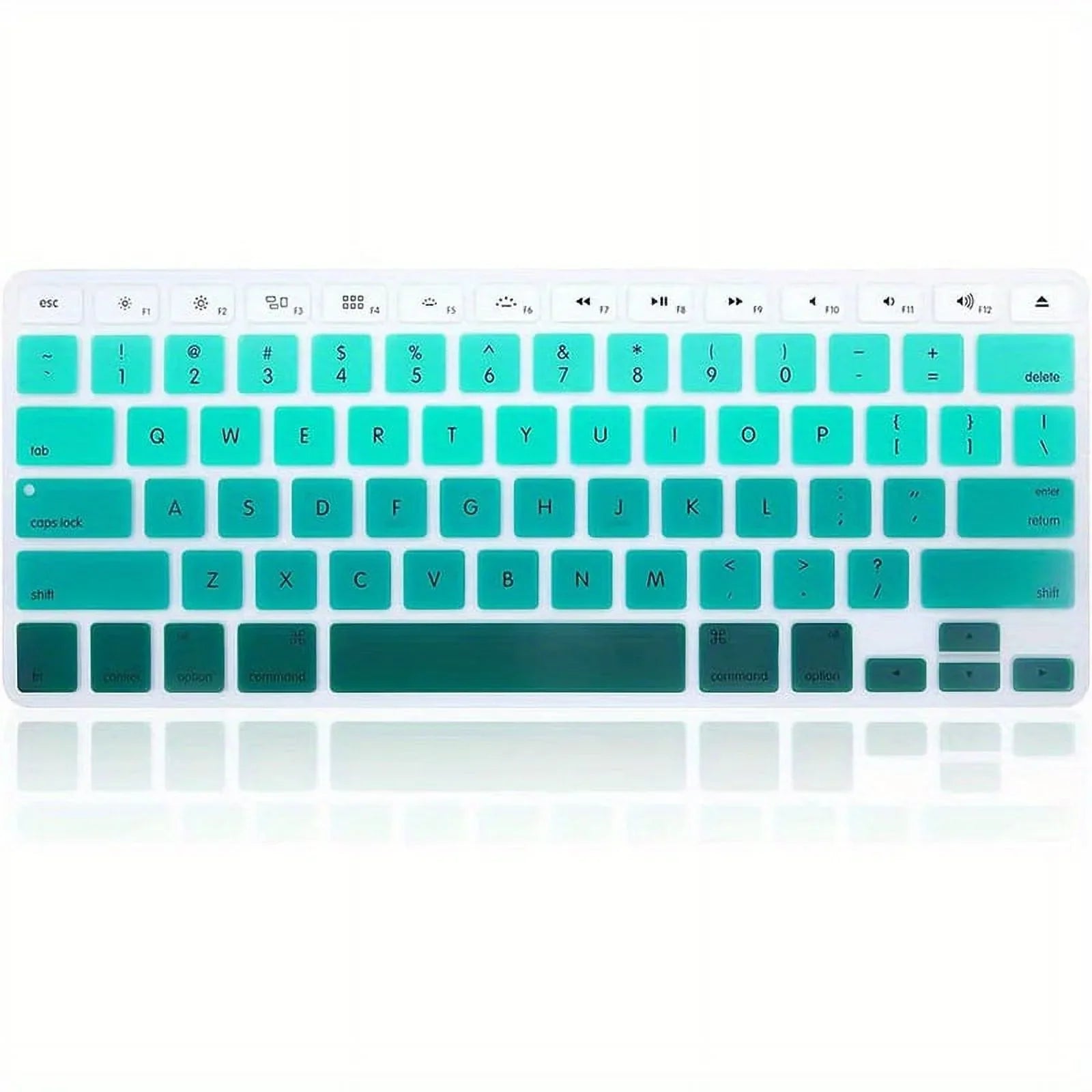 Silicone Keyboard Cover Skin For MacBook Air 13 Inch A1466 A1369(Release 2010-2017)& MacBook Pro 13" 15" 17" (2019 Or Older Version,with/Without Retina Panel)