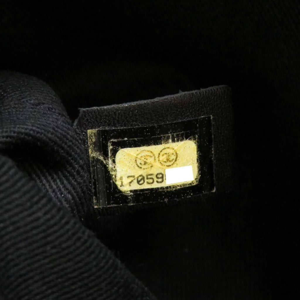 Pre-Owned Chanel Caviar Skin Matelasse Black 17th Series A67294 Silver Chain Tote Bag Cocomark (Good)