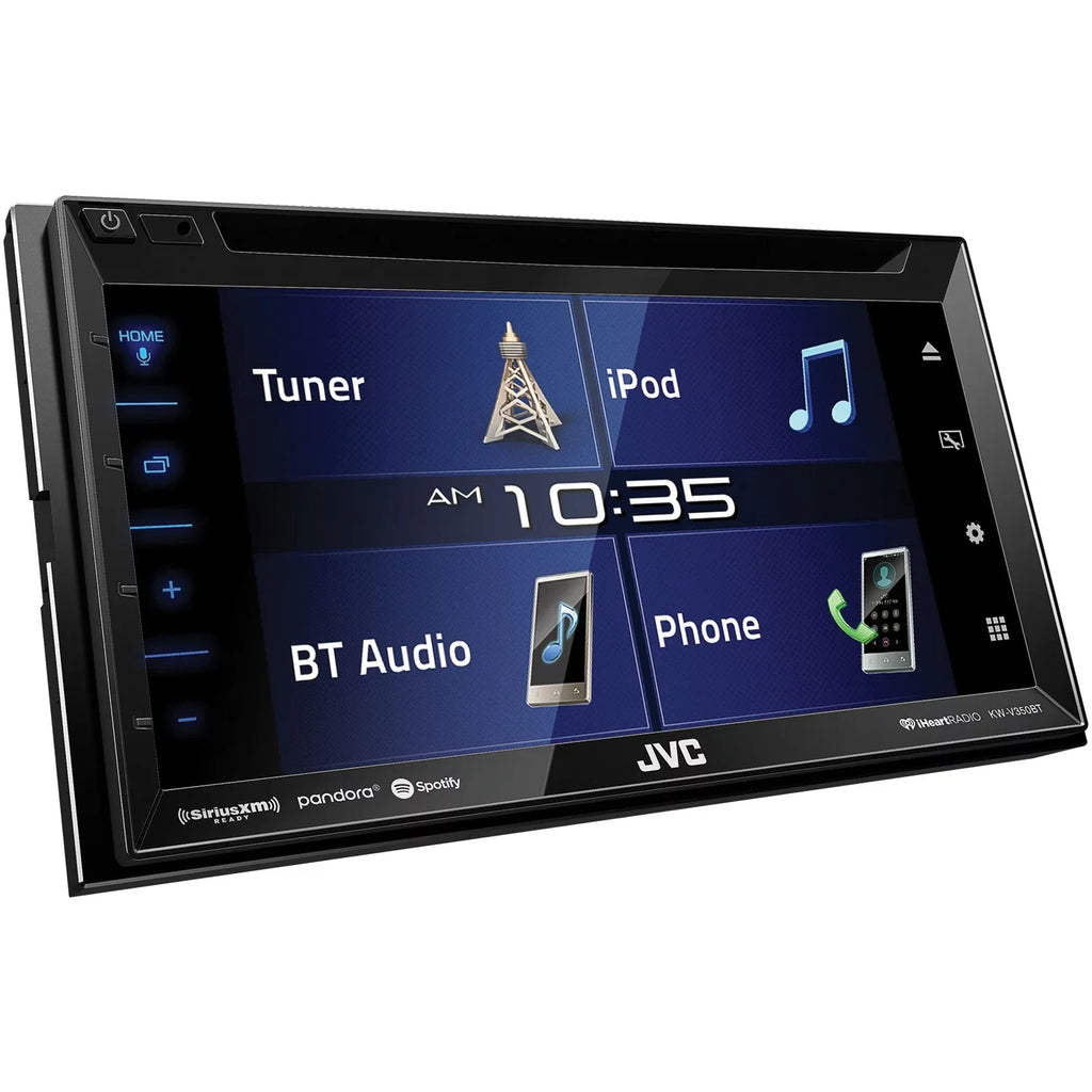 JVC Mobile KW-V350BT 6.8" Double-DIN In-Dash DVD Receiver with Bluetooth and SiriusXM Ready