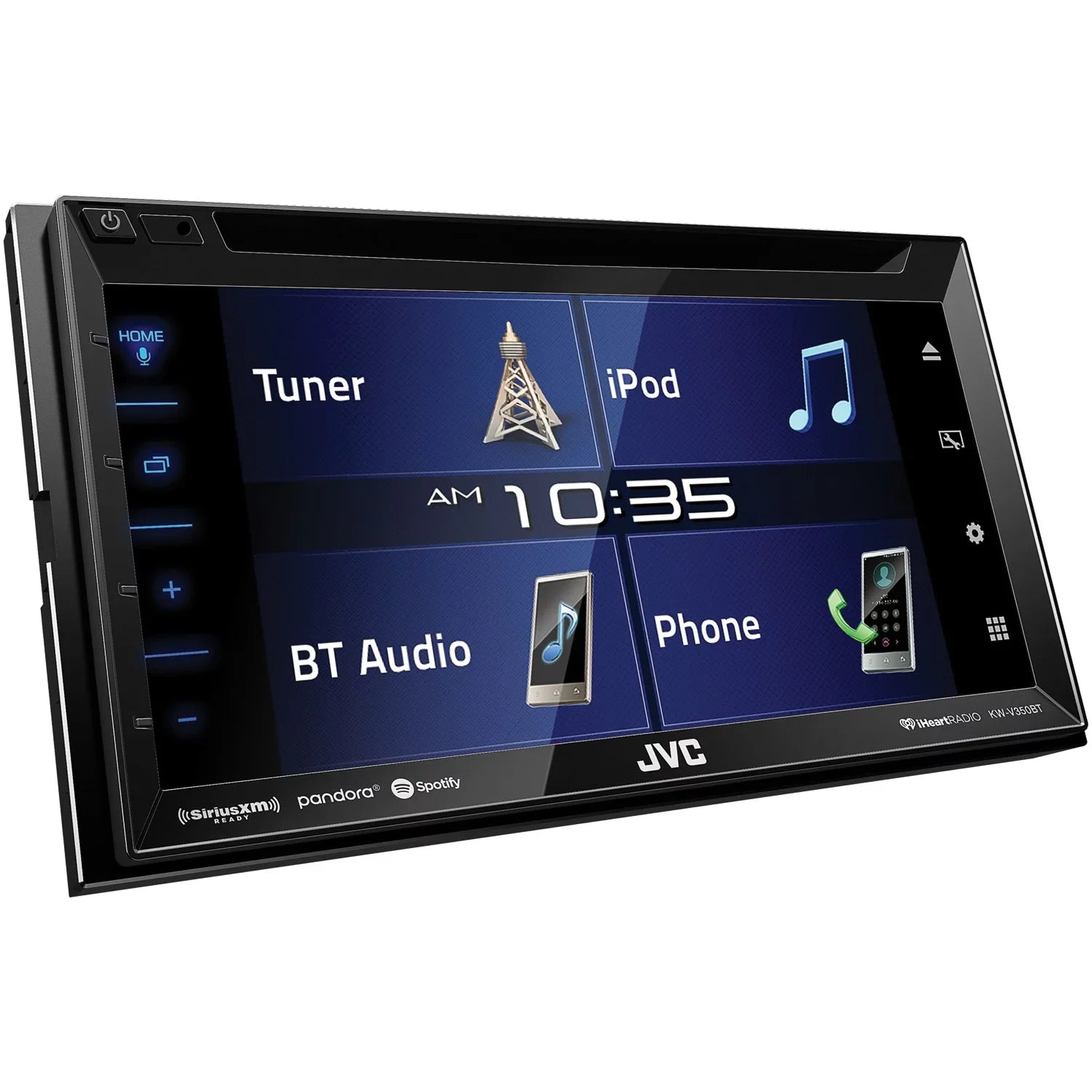 JVC Mobile KW-V350BT 6.8" Double-DIN In-Dash DVD Receiver with Bluetooth and SiriusXM Ready