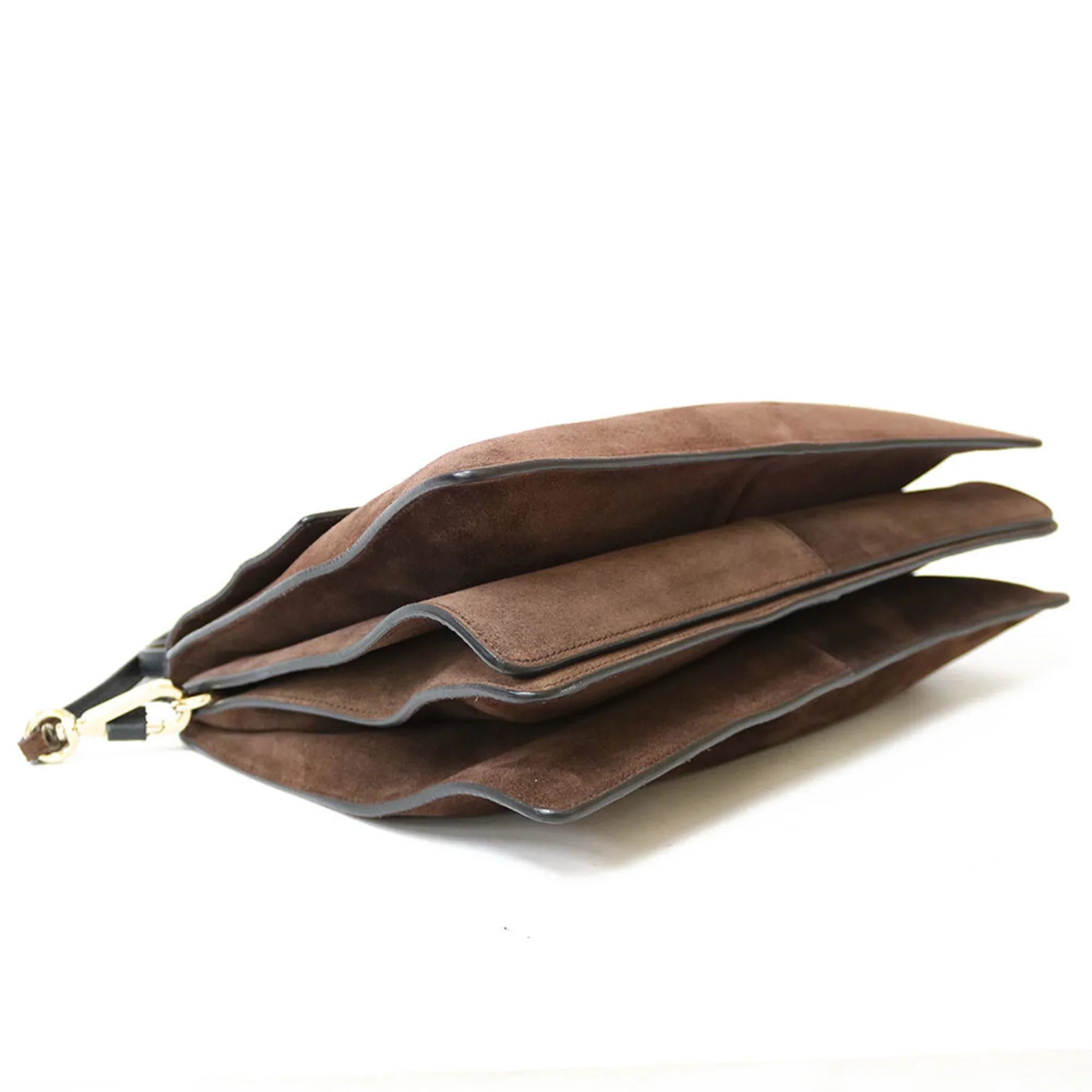 Pre-Owned Chloé Chloe Shoulder Bag Brown Ladies (Fair)