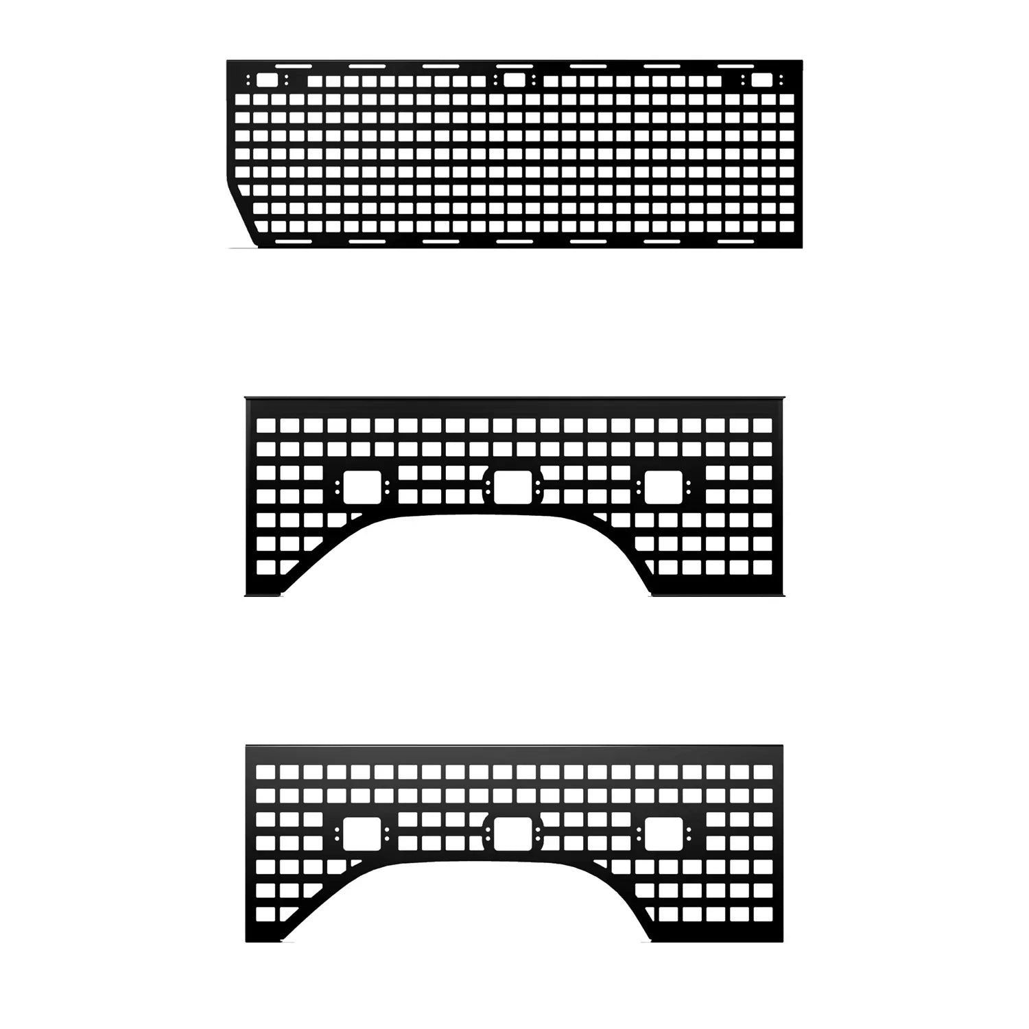 Putco 195021 Molle Panel Fits select: 2020-2022 CHEVROLET SILVERADO, 2020-2022 GMC SIERRA
