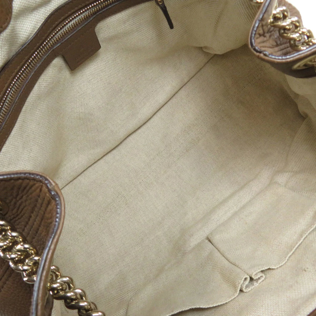 Pre-Owned Gucci 308982 Soho Chain Bag Tote Calf Ladies (Good)