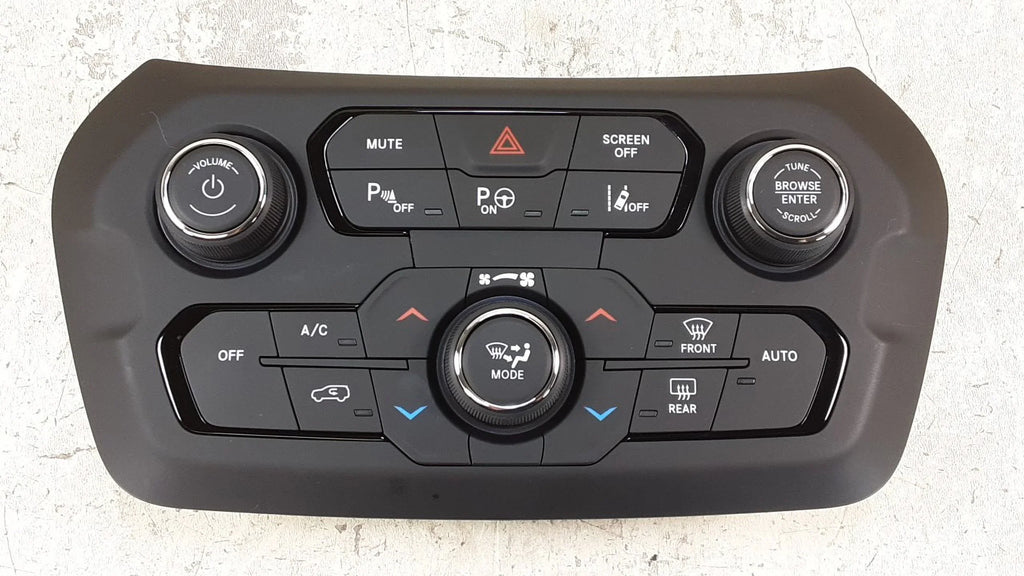 Pre-Owned 2021 2022 Jeep Renegade Radio Audio Climate Temperature Control Panel OEM LKQ (Good)