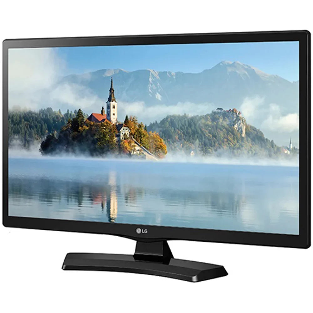 LG 24" Class 23.6" Diag HD 720p LED TV 2017 Model (24LJ4540) with 2x 6ft High Speed HDMI Cable, Screen Cleaner for LED Telivision