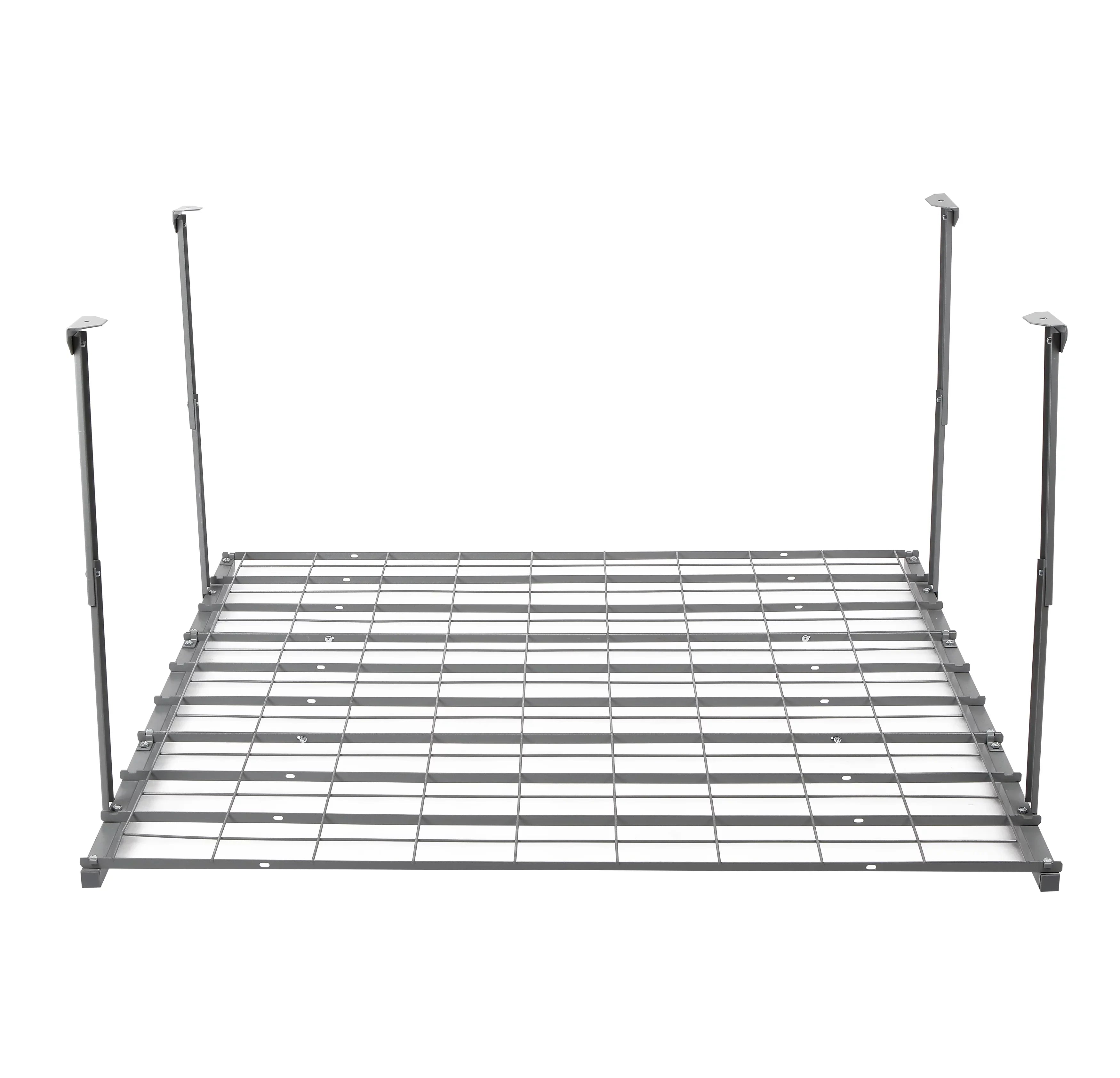 WORKPRO Overhead Garage Ceiling Rack, 48"L x 42"W x 28"H, Silver, 24'
